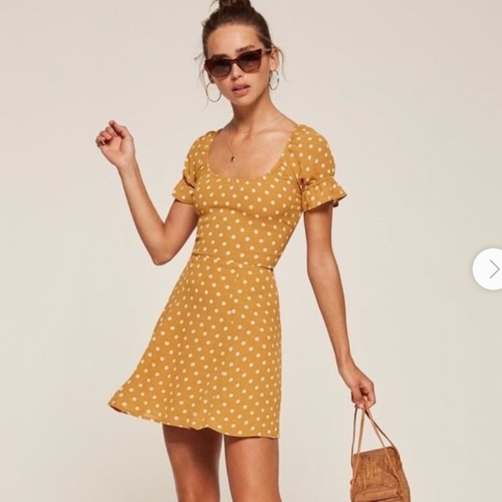 REFORMATION Arlene Mini Dress
